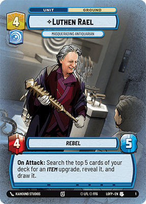 Luthen Rael — Masquerading Antiquarian