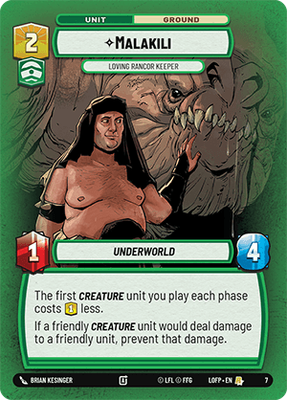 Malakili — Loving Rancor Keeper