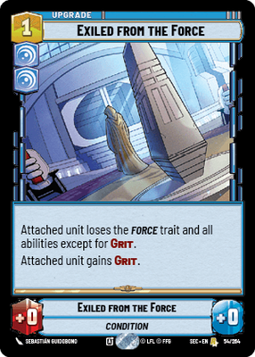 Exiled from the Force