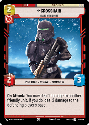 Crosshair — Filled With Doubt