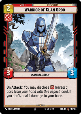 Warrior of Clan Ordo