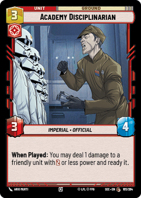 Academy Disciplinarian