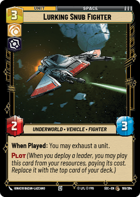 Lurking Snub Fighter