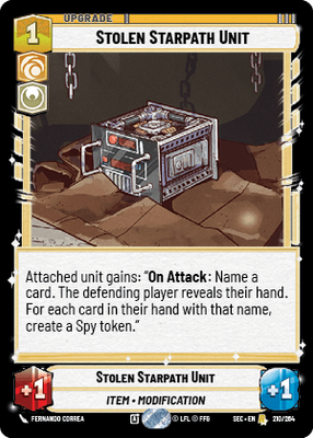 Stolen Starpath Unit