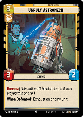Unruly Astromech