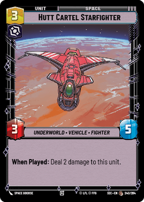 Hutt Cartel Starfighter