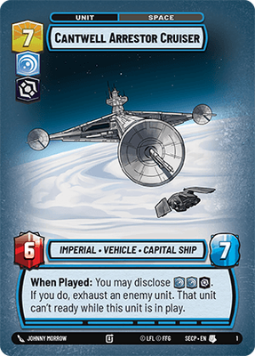 Cantwell Arrestor Cruiser
