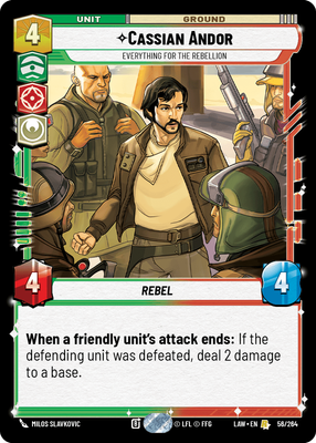 Cassian Andor — Everything For the Rebellion