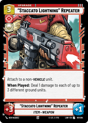 “Staccato Lightning” Repeater