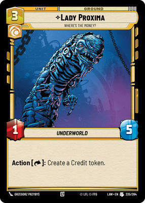 Lady Proxima — Where's the Money?