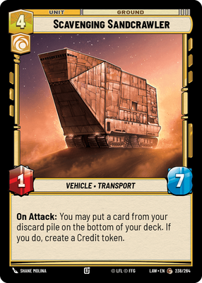 Scavenging Sandcrawler