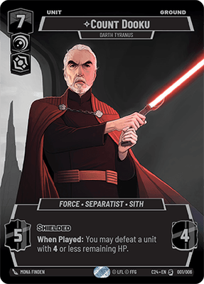 Count Dooku — Darth Tyranus