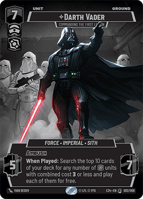 Darth Vader — Commanding the First Legion