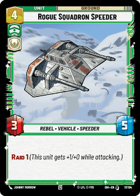 Rogue Squadron Speeder