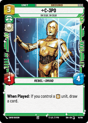 C-3PO — Oh Dear, Oh Dear