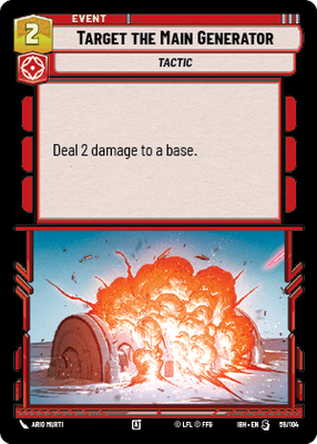 Target the Main Generator