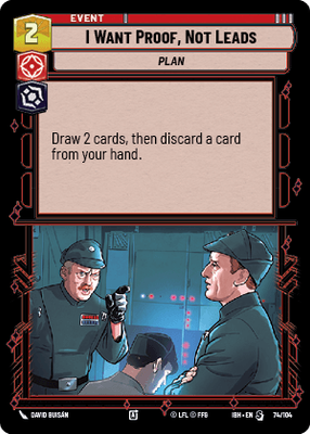 I Want Proof, Not Leads