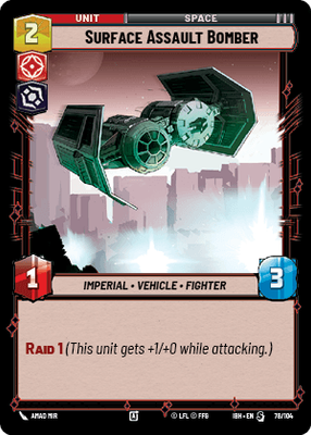 Surface Assault Bomber