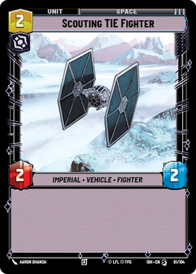 Scouting TIE Fighter