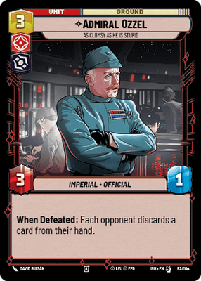 Admiral Ozzel — As Clumsy as He Is Stupid