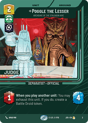 Poggle the Lesser — Archduke of the Stalgasin Hive