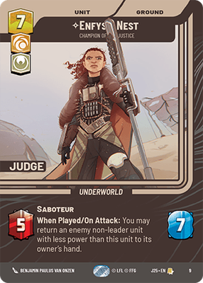 Enfys Nest — Champion of Justice