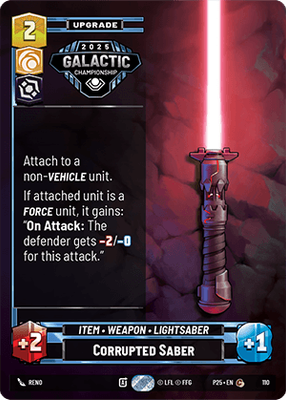 Corrupted Saber