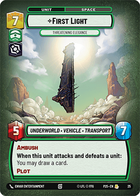 First Light — Threatening Elegance
