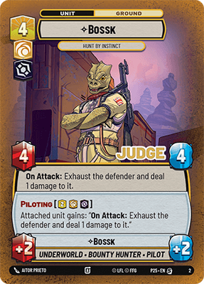 Bossk — Hunt By Instinct