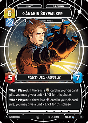 Anakin Skywalker — Champion of Mortis