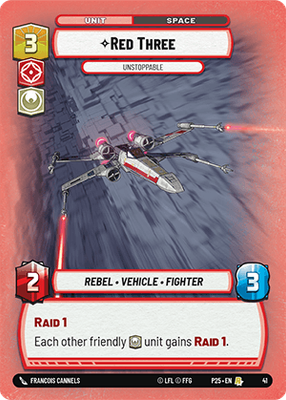Red Three — Unstoppable