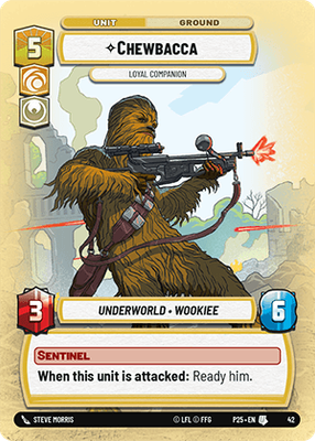 Chewbacca — Loyal Companion
