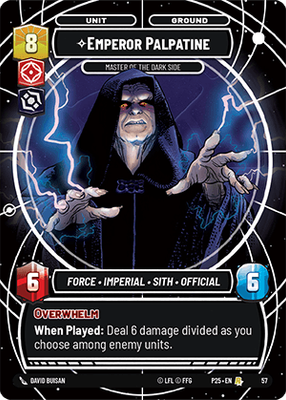 Emperor Palpatine — Master of the Dark Side