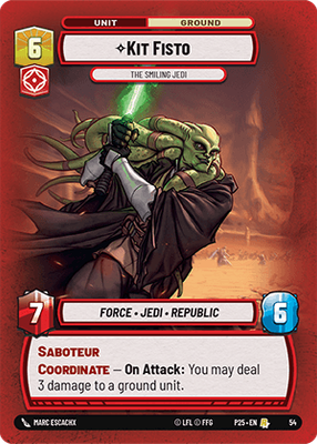 Kit Fisto — The Smiling Jedi