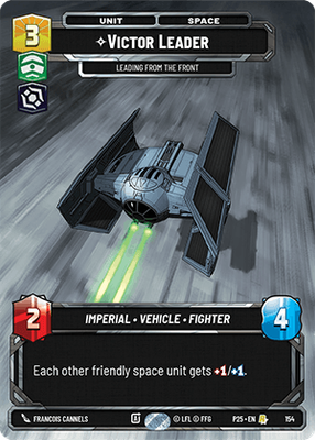 Victor Leader — Leading from the Front