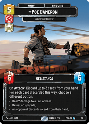 Poe Dameron — Quick to Improvise