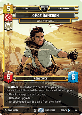 Poe Dameron — Quick to Improvise