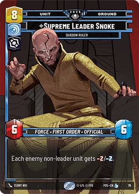 Supreme Leader Snoke — Shadow Ruler