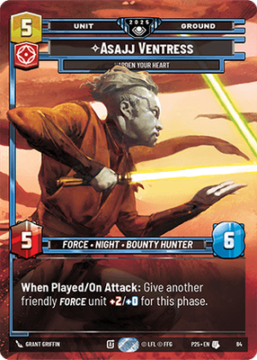 Asajj Ventress — Harden Your Heart
