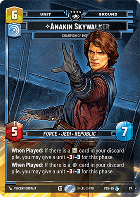 Anakin Skywalker — Champion of Mortis