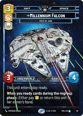 Millennium Falcon — Piece of Junk