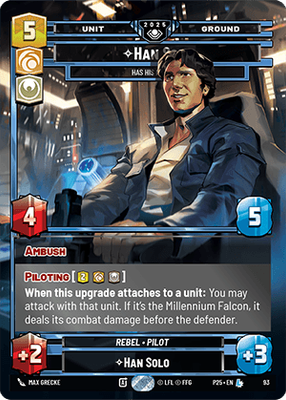 Han Solo — Has His Moments