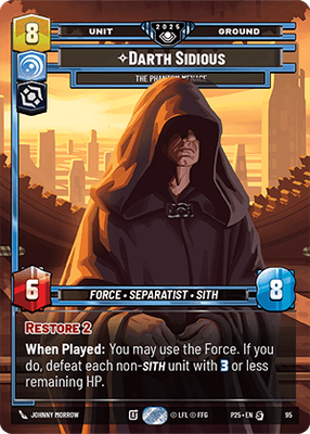 Darth Sidious — The Phantom Menace