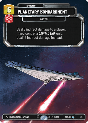 Planetary Bombardment