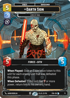 Darth Sion — Lord of Pain