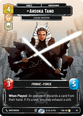 Ahsoka Tano — Chasing Whispers