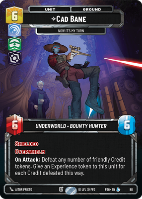 Cad Bane — Now It's My Turn