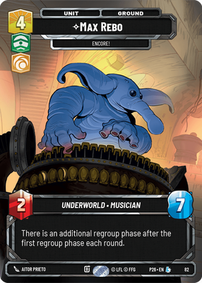 Max Rebo — Encore!