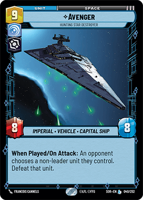 Avenger — Hunting Star Destroyer