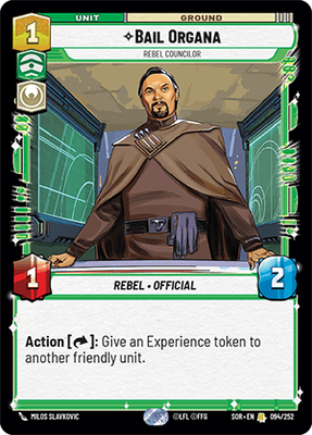 Bail Organa — Rebel Councilor